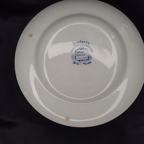 {2}Two Wood's Burslem England Seaforth Ralph Enoch 1784 1950 1933 6" Plate - Picture 7 of 16